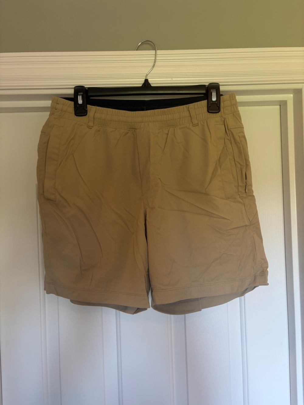 Birddogs Men's Athletic Shorts in Khaki Tan